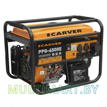Бензиновый генератор Carver PPG-6500E
